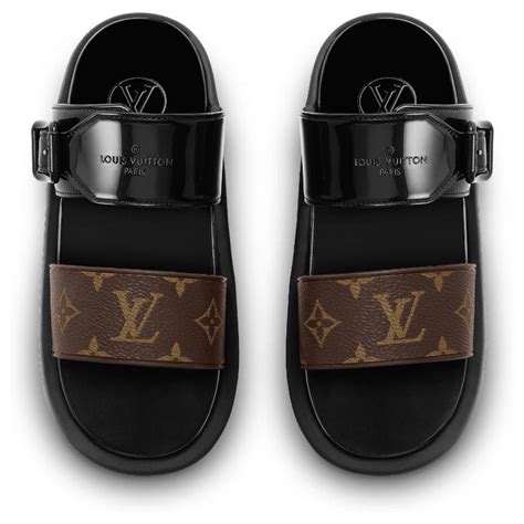 louis vuitton sunbath mule|louis vuitton flat heels.